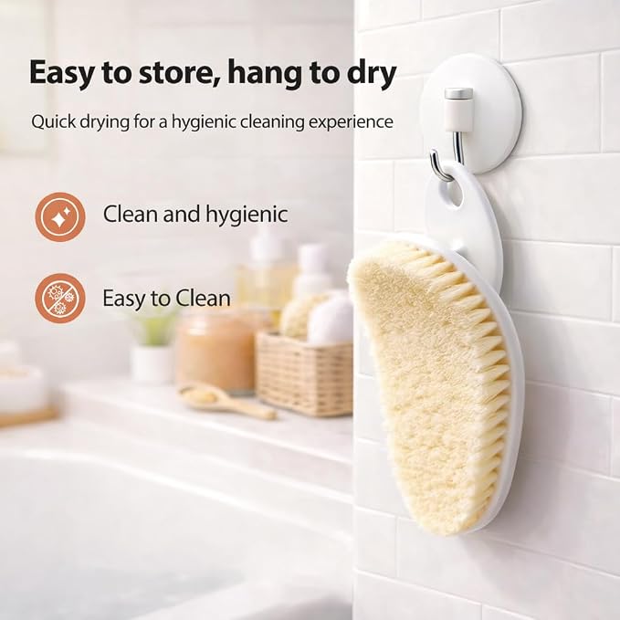 Shower Brush for Body, Extra-Large Bath Brush - Image 8