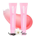 Vitamasques Lip Butter Balm Vanilla Creme Pack of 2, Korean Lip Balm by Vitamasques