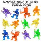 Ninja Kids Bath Bombs with Surprise Toy Inside - Image 2