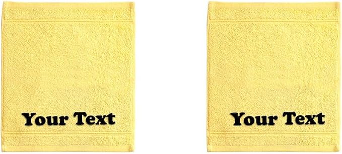 Personalize Your Towels with Custom Embroidery: Names, and Initials. Perfect by Ephesos