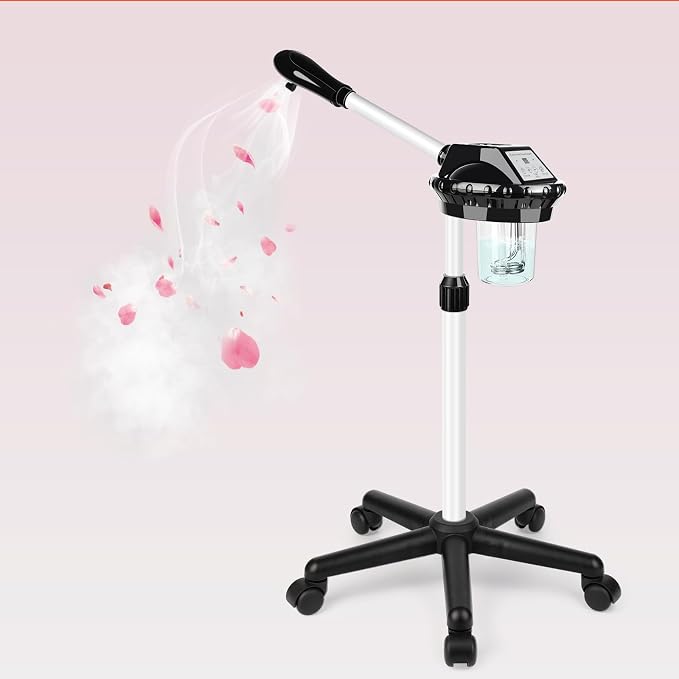 Professional Facial Steamer, Stand on Wheels Face Steamer, SPA Ozone Nano by FindabetterSalonSPAEquip
