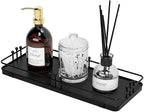 Bathroom Vanity Tray for Countertop Toiletries Perfume Makeup Soap Dispenser by Unknown