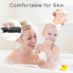 3 Pack Silicone Body Scrubber, Silicone Loofah Exfoliating Soft Body Scrubber - Image 6
