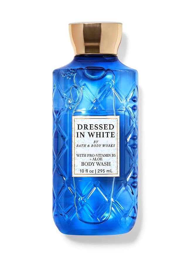 Bath and Body Works Dresses In White Body Wash Shower Gel Gift Set 10 oz by BathBodyWorks