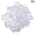 200 Pcs Disposable Plastic Shower Caps by Teensery
