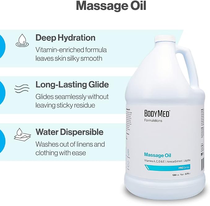 BodyMed Formulations Massage Oil, 8 oz. – Fragrance-Free, All-Natural Oil - Image 6