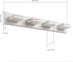 SineRise LED Modern Bathroom Vanity Light Fixtures, Matte White Modern Acrylic - Image 3