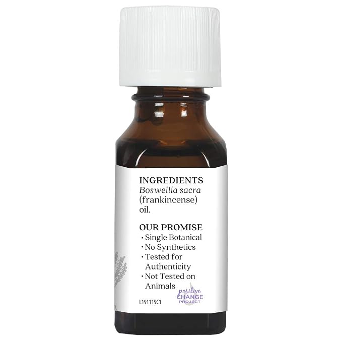 Aura Cacia Essential Oil, Meditative Frankincense, 0.5 Fluid Ounce, Packaging - Image 3