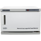 ForPro Warm & Cozy Hot Towel Warmer, Large 16L Capacity Cabinet, Stainless - Image 3