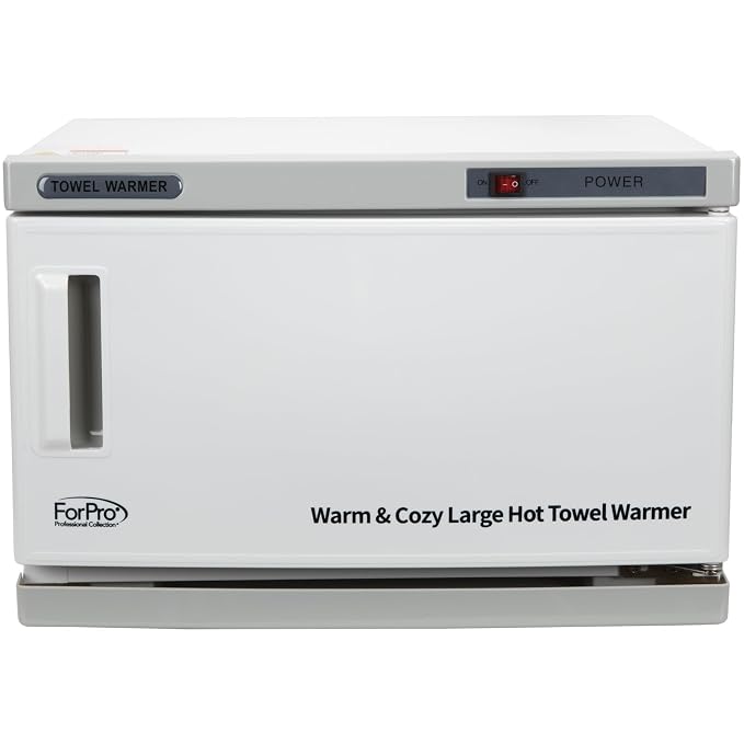 ForPro Warm & Cozy Hot Towel Warmer, Large 16L Capacity Cabinet, Stainless - Image 3