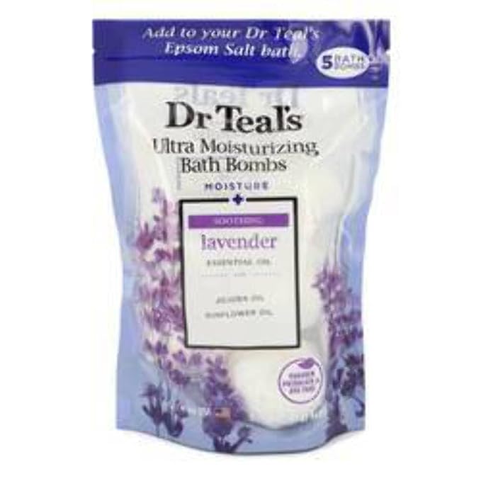 Dr Teals Ultra Moisturizing Bath Bomb Lavender by DrTeals