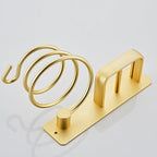 YUET Hair Dryer Holder Hairdryer Station Wall Mounted Shelf Bracket - Image 8