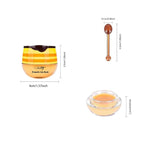 4 PCS Bee Lip Balm Honey Pot, Lip Mask Propolis Moisturizing, Prevention Dry - Image 7
