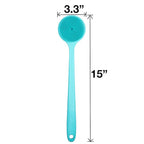 DNC Silicone Back Scrubber for Shower, Soft Bath Body Brush - Image 3