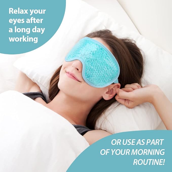 NEWGO Cooling Eye Mask for Puffy Eyes, Cold Eye Mask Eye Ice Pack for After - Image 7