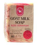 Honey Sweetie Acres Rose Geranium Goat Milk Soap by HoneySweetieAcres