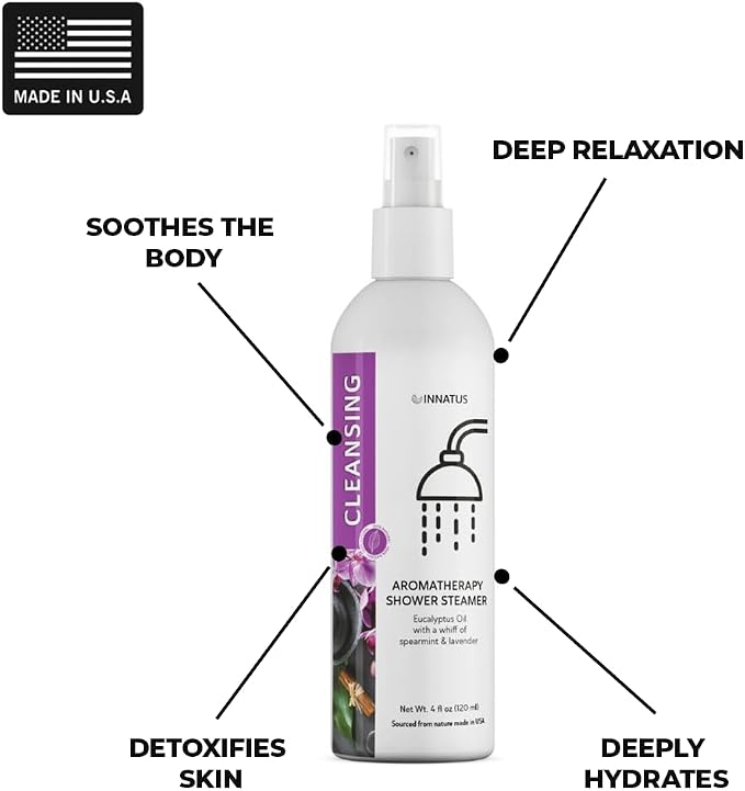 Soothing Shower Spray – 4oz Aromatherapy Shower Steamer Mist - Image 3