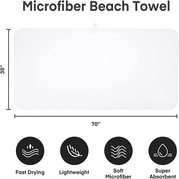 JML Bath Sheet Towel Set, 2 Pack, Large Bath Towels - Image 3