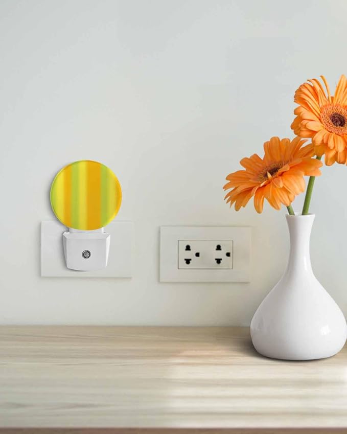 Night Lights Auto Sensor Green Yellow Orange Night Light Gradient Color Stripe - Image 4