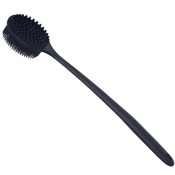 DNC Back Scrubber for Shower Soft Silicone Bath Body Brush - Image 9