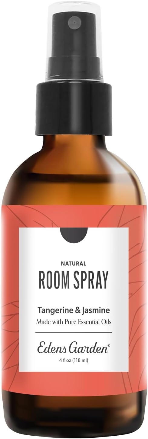 Edens Garden Tangerine Jasmine Aromatherapy Room Spray, All Natural & Made by EdensGarden