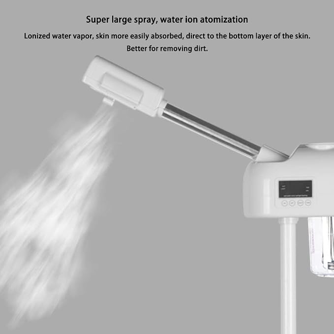 Professional Facial Steamer for Clean Skin, LCD Display, Facial Steamer for - Image 5