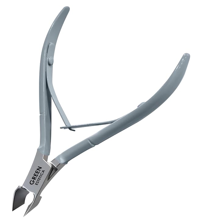 Professional Cuticle Trimmer Nail Cuticle Cutter Stainless Steel Cuticle Nippers by GREENESTETICA