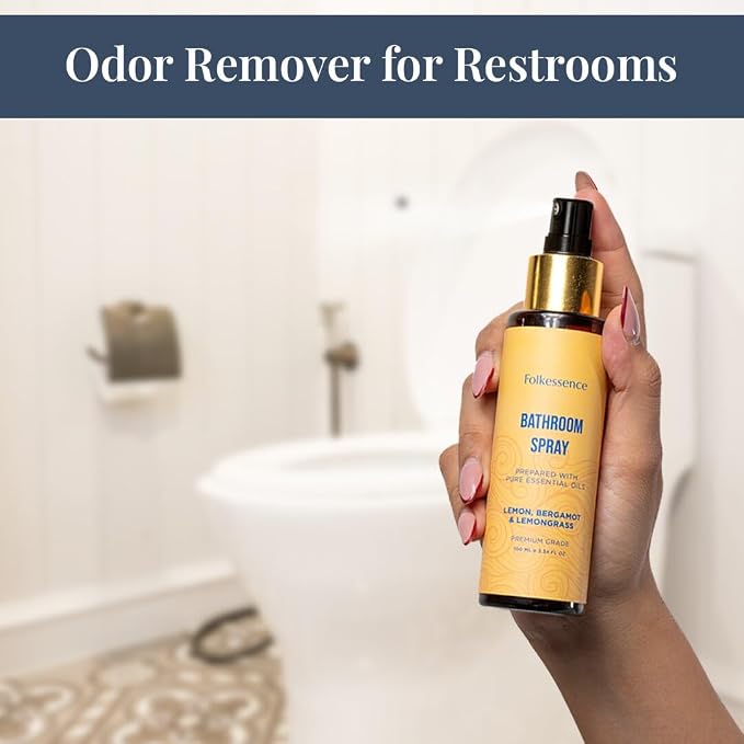 Folkulture Citrus & Bergamot Bathroom Spray - Image 7