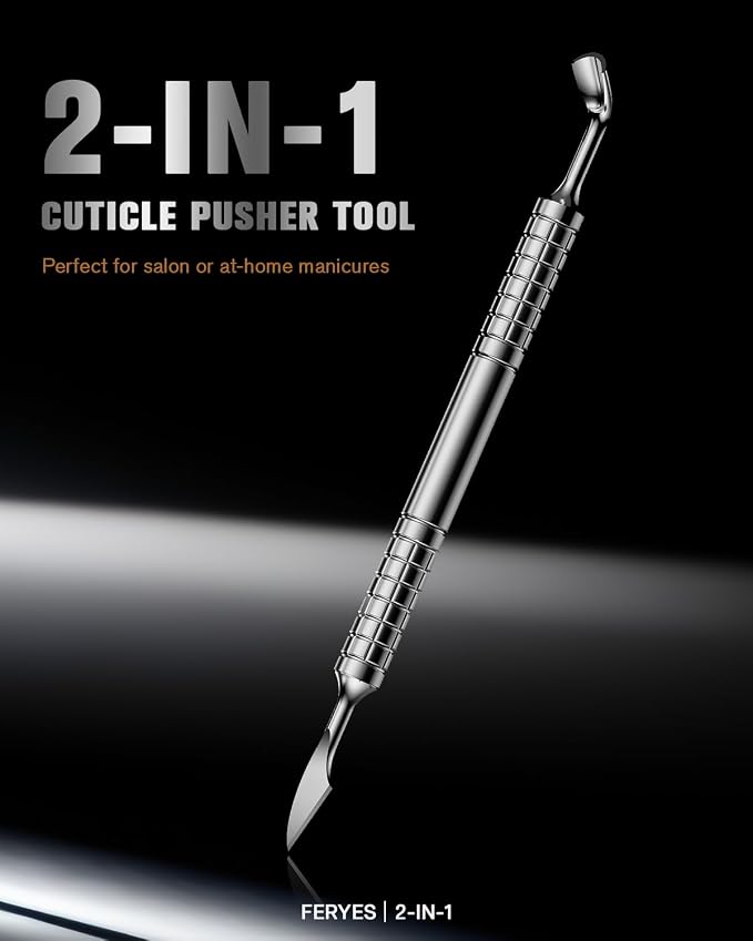 2025 Upgraded Dual-Head Cuticle Pusher Tool - Image 2