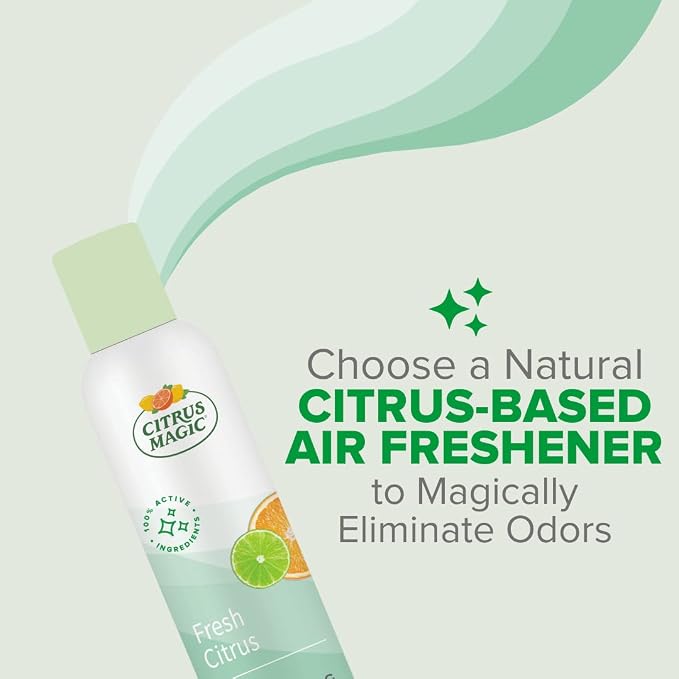 Citrus Magic Natural Odor Eliminating Air Freshener Spray, Fresh Citrus - Image 6