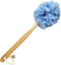 Back Scrubber for Shower & Body, Long Handle Bath Brush by RASDDER