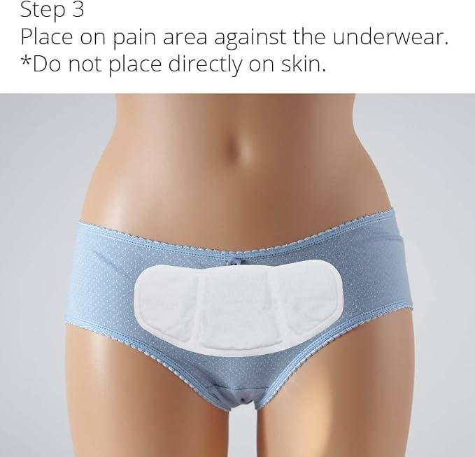 CrampCareH PMS/Menstrual Cramps Relief Heat Patch - Image 5