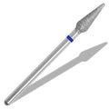 Diamond Safety Bits Small Tapered Electric Nail Drill File Cuticle Cleaner Tool by Vnjaoi