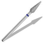 Diamond Safety Bits Small Tapered Electric Nail Drill File Cuticle Cleaner Tool by Vnjaoi