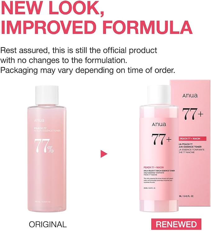 Anua Peach 77 Niacin Essence Toner 250ml / Brightening Toner - Image 2