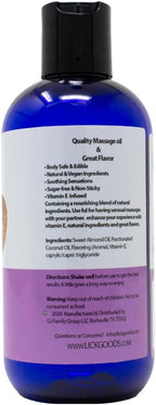 Lick Pineapple Passion Flavored Massage Oil – Sweet, Body Safe - Image 7