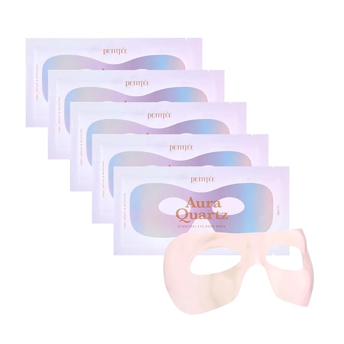 Petitfee Aura Quartz Hydrogel Eye Zone Mask 5ea by PETITFEE