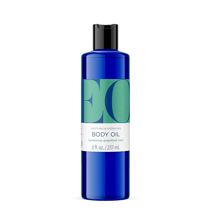 EO Body Oil Grapefruit Mint 8 oz Pack of 1, Nourishes Skin, Contains Vitamin E by EOProducts