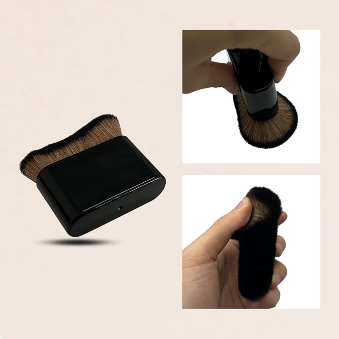 2PCS Body Tanning Brush Siren Makeup Brush ，Large Kabuki Foundation Body Makeup - Image 7