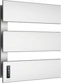 Towel Warmers for Bathroom, Heated Towel Rack Wall Mounted, 21.6" X 17.7" Smart by AQUATREND