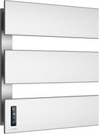 Towel Warmers for Bathroom, Heated Towel Rack Wall Mounted, 21.6" X 17.7" Smart by AQUATREND