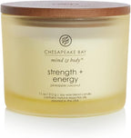 Chesapeake Bay Candle Scented Candle Strength + Energy 3-Wick Coffee Table Jar by ChesapeakeBayFragrance