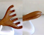 OULIGET Natural Wooden Gua Sha Tool, Wooden Gua Sha Scraping Massage Tool - Image 6