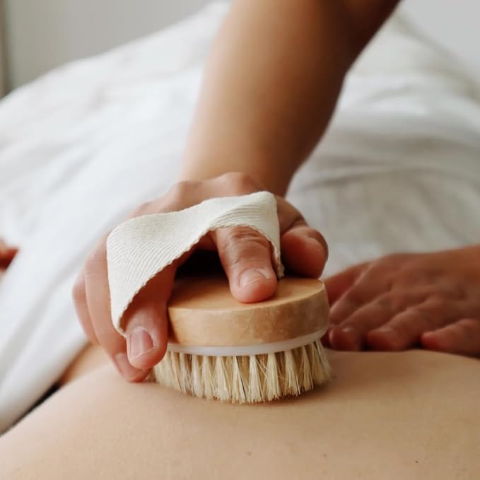 Dry Body Brush – Eco-Friendly Natural Bristles - Image 6
