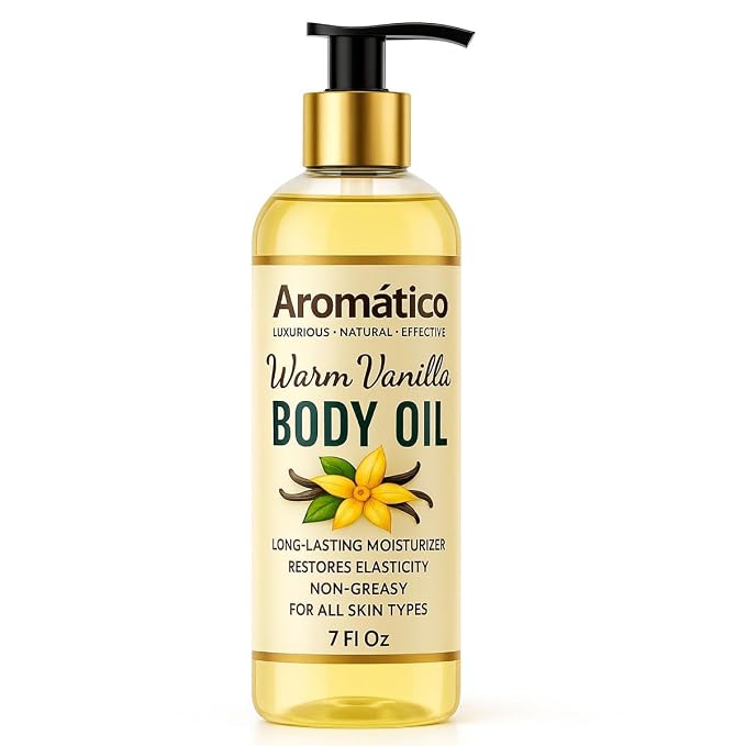 Aromatico Warm Vanilla Body Oil - Image 7