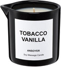 Massage Oil Candle for Men, Ultra Hydrating Body Care by ANSOYER