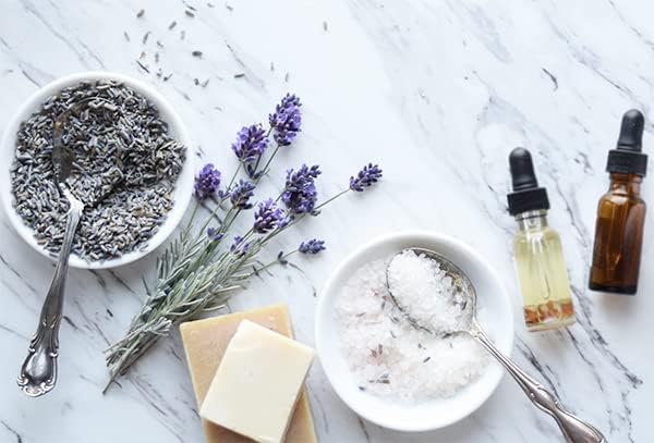 Jovvily Epsom Salt Soak with Lavender Buds & Lavender Essential Oil - 2 lb - - Image 4