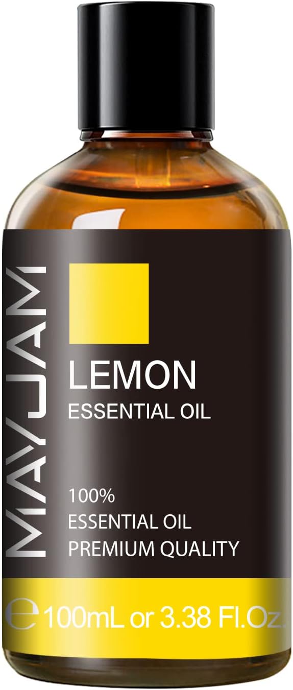 Lemon Essential Oil, MAYJAM Large Volume Pure Essential Oils - Image 2