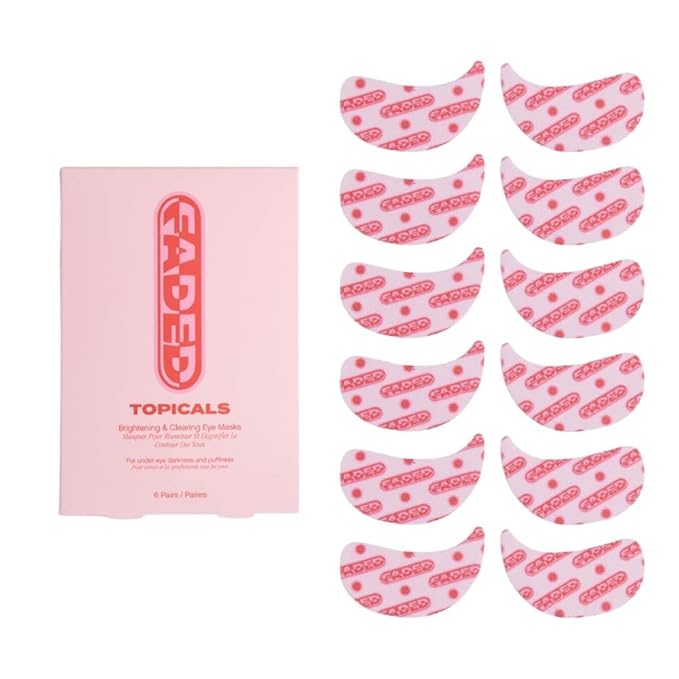 Topicals Faded Brightening Under Eye Masks | Patches to Depuff, Brighten and by Topicals