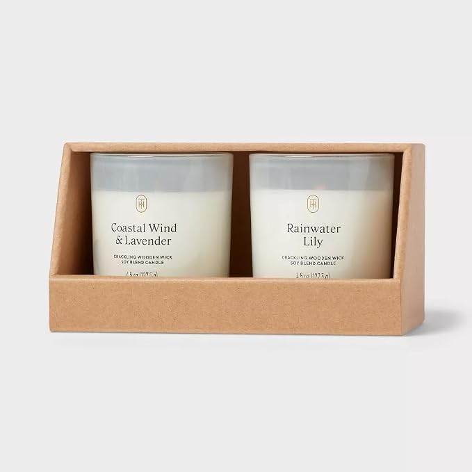 Threshold Milky Coastal Wind and Lavender and Rainwater Lily Scented lidded by Unknown